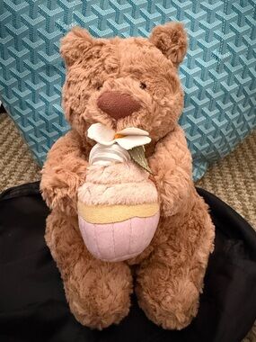Jelly Cat Shanghai exclusive Bartholomew Bear Cupcake Soft Plush Toy